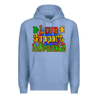 Colony Blue love support advocate Premium Hoodie - Zillion Design Studio