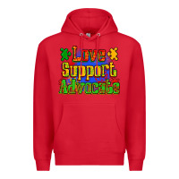 Red love support advocate Premium Hoodie - Zillion Design Studio