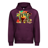 Mauve Wine summer tx Urban Hoodie - texasbilliewilder
