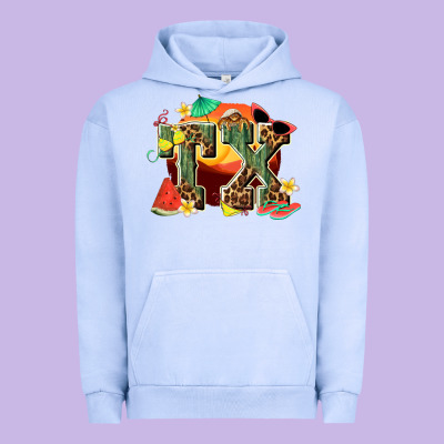 Summer Tx Urban Hoodie Designed By Texasbilliewilder