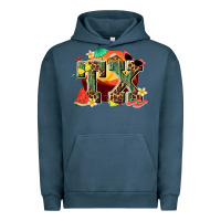 Pigment Midnight Navy summer tx Urban Hoodie - texasbilliewilder