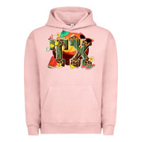 Pigment Salmon summer tx Urban Hoodie - texasbilliewilder