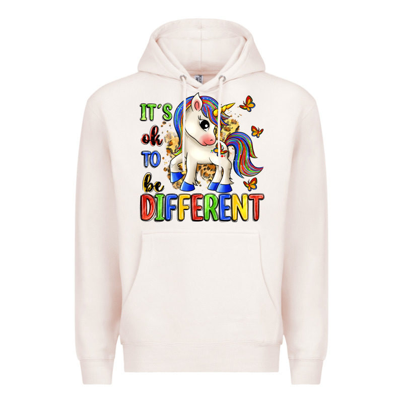 It's Ok To Be Different Premium Hoodie by Zillion Design Studio | Teevron