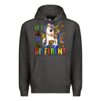 Charcoal Heather it's ok to be different Premium Hoodie - Zillion Design Studio