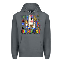 Rock it's ok to be different Premium Hoodie - Zillion Design Studio