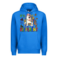 True Royal it's ok to be different Premium Hoodie - Zillion Design Studio