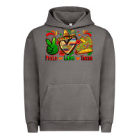 Pigment Tornado peace love tacos Urban Hoodie - Zillion Design Studio