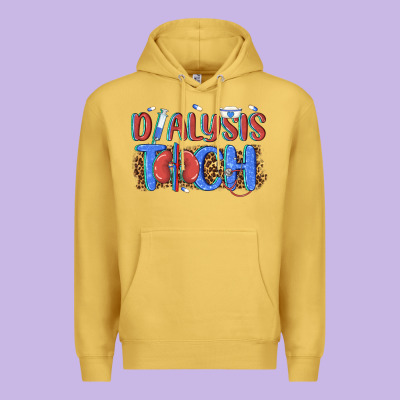 Dialysis Tech Premium Hoodie Designed By Texasbilliewilder