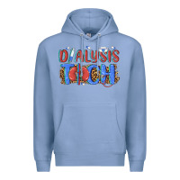 Colony Blue dialysis tech Premium Hoodie - texasbilliewilder