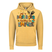 Vintage Mustard just a nail boss building her empire Vintage Hoodie - AdoDesignShop