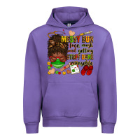 Tulip messy bun face mask & getting stuff done  #nurselife Urban Hoodie - Zillion Design Studio