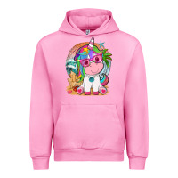 Fuchsia Pink summer unicorn tbw Urban Hoodie - texasbilliewilder