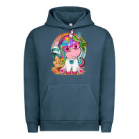 Pigment Midnight Navy summer unicorn tbw Urban Hoodie - texasbilliewilder