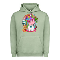 Pigment Oil Green summer unicorn tbw Urban Hoodie - texasbilliewilder