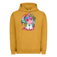 Pigment Peanut Butter summer unicorn tbw Urban Hoodie - texasbilliewilder