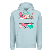 Blue Mist custom name nurse Premium Hoodie - texasbilliewilder