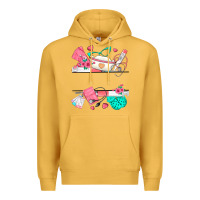 Mustard custom name nurse Premium Hoodie - texasbilliewilder