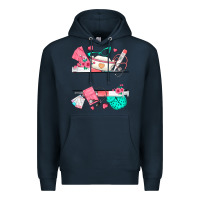 Navy custom name nurse Premium Hoodie - texasbilliewilder