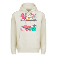 Oatmeal Heather custom name nurse Premium Hoodie - texasbilliewilder