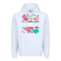White custom name nurse Premium Hoodie - texasbilliewilder