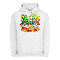 Pigment Lunar Rock summer vibes gnome tbw Urban Hoodie - texasbilliewilder