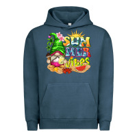 Pigment Midnight Navy summer vibes gnome tbw Urban Hoodie - texasbilliewilder