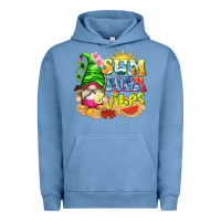 Pigment Pebble Blue summer vibes gnome tbw Urban Hoodie - texasbilliewilder