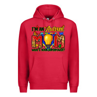 Cardinal i'm an autism mom what's your superpower Premium Hoodie - Zillion Design Studio