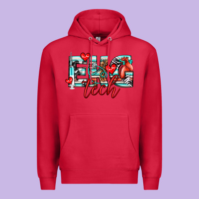 Ekg Tech Premium Hoodie Designed By Texasbilliewilder