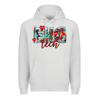 Dove Grey ekg tech Premium Hoodie - texasbilliewilder