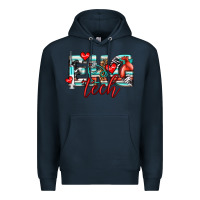 Navy ekg tech Premium Hoodie - texasbilliewilder