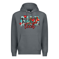 Rock ekg tech Premium Hoodie - texasbilliewilder