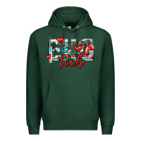 Sports Green ekg tech Premium Hoodie - texasbilliewilder