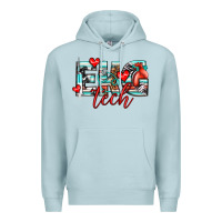 Blue Mist ekg tech Premium Hoodie - texasbilliewilder