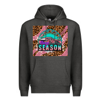 Charcoal Heather pink racing car Premium Hoodie - AdoDesignShop