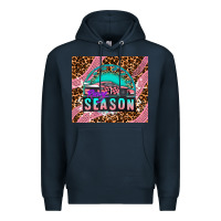 Navy pink racing car Premium Hoodie - AdoDesignShop