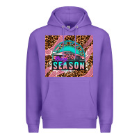 Purple pink racing car Premium Hoodie - AdoDesignShop