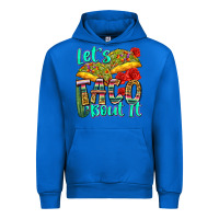 Cobalt let's taco bout it Urban Hoodie - Zillion Design Studio