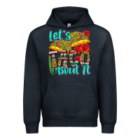Navy let's taco bout it Urban Hoodie - Zillion Design Studio