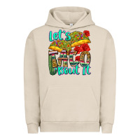 Pigment French Oak let's taco bout it Urban Hoodie - Zillion Design Studio