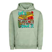 Pigment Oil Green let's taco bout it Urban Hoodie - Zillion Design Studio