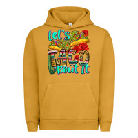 Pigment Peanut Butter let's taco bout it Urban Hoodie - Zillion Design Studio