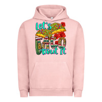 Pigment Salmon let's taco bout it Urban Hoodie - Zillion Design Studio