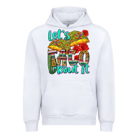 White let's taco bout it Urban Hoodie - Zillion Design Studio