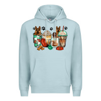 Blue Mist german shepherds coffee cups Premium Hoodie - Zillion Design Studio