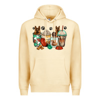 Pina Colada german shepherds coffee cups Premium Hoodie - Zillion Design Studio