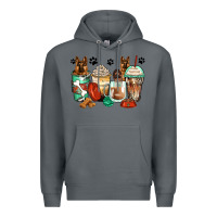 Rock german shepherds coffee cups Premium Hoodie - Zillion Design Studio