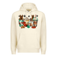 Sandshell german shepherds coffee cups Premium Hoodie - Zillion Design Studio