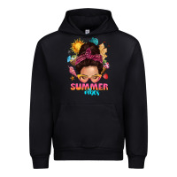 Black summer vibes messy bun tbw Urban Hoodie - texasbilliewilder
