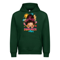 Forest Green summer vibes messy bun tbw Urban Hoodie - texasbilliewilder